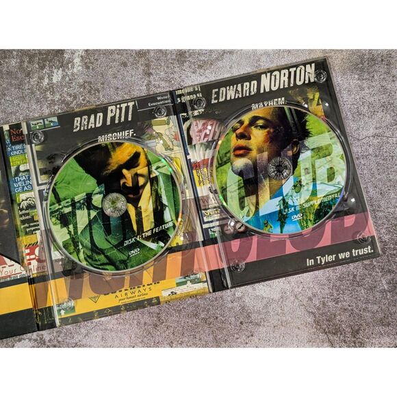 David Fincher Thriller Duo: Fight Club & Se7en DVD Bundle - Picture 3 of 7